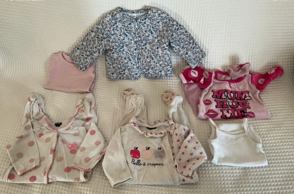 🔥-20%🔥 Joli lot bébé Tape à l’œil veste pyjamas body 1/9mois – photo 10